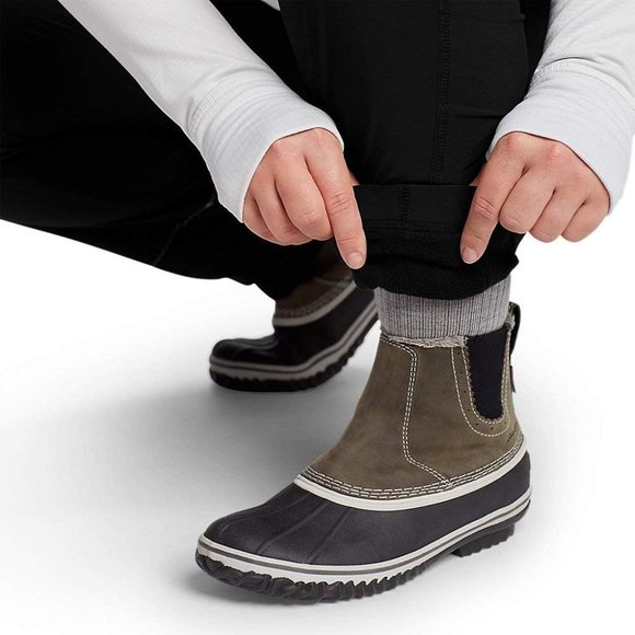 NWT Eddie Bauer Women's Fleece Lined Pull On Pants Black Size 4 $100 4D108 - Picture 4 of 4